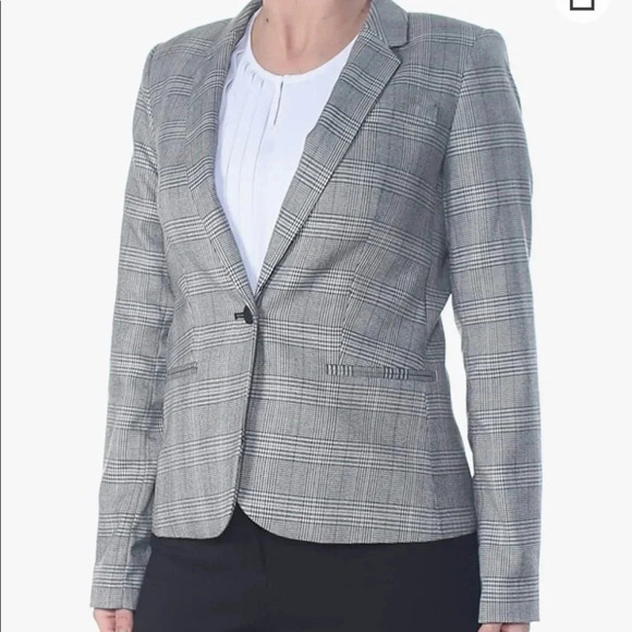 ! Nwt! Calvin Klein Women's Petite One Button Jacket! - Picture 1 of 4